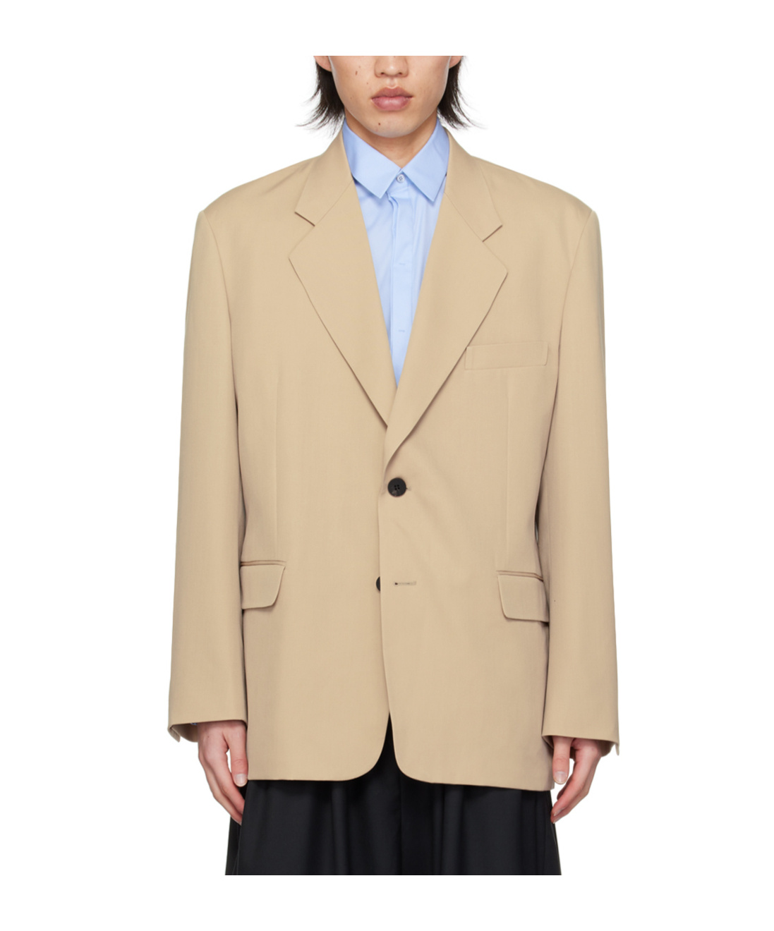 Wooyoungmi Single-breasted Suit Jacket In Brown