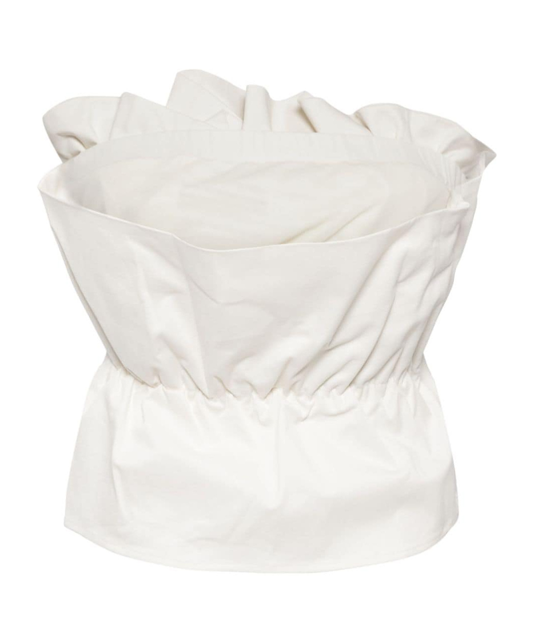 Shop Staud Dover Pleated Top In White