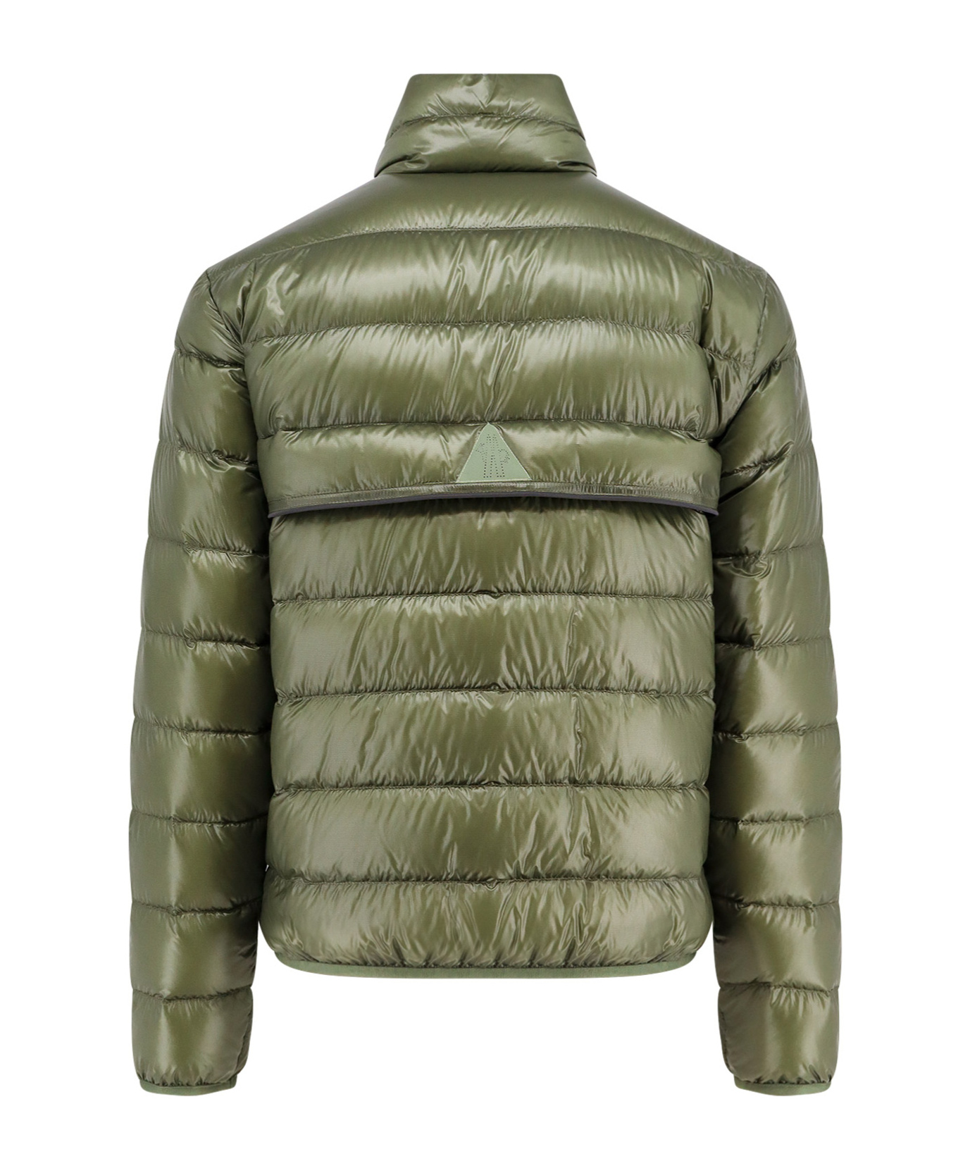 Moncler Olive Green Nylon Fraser Down Jacket In Green