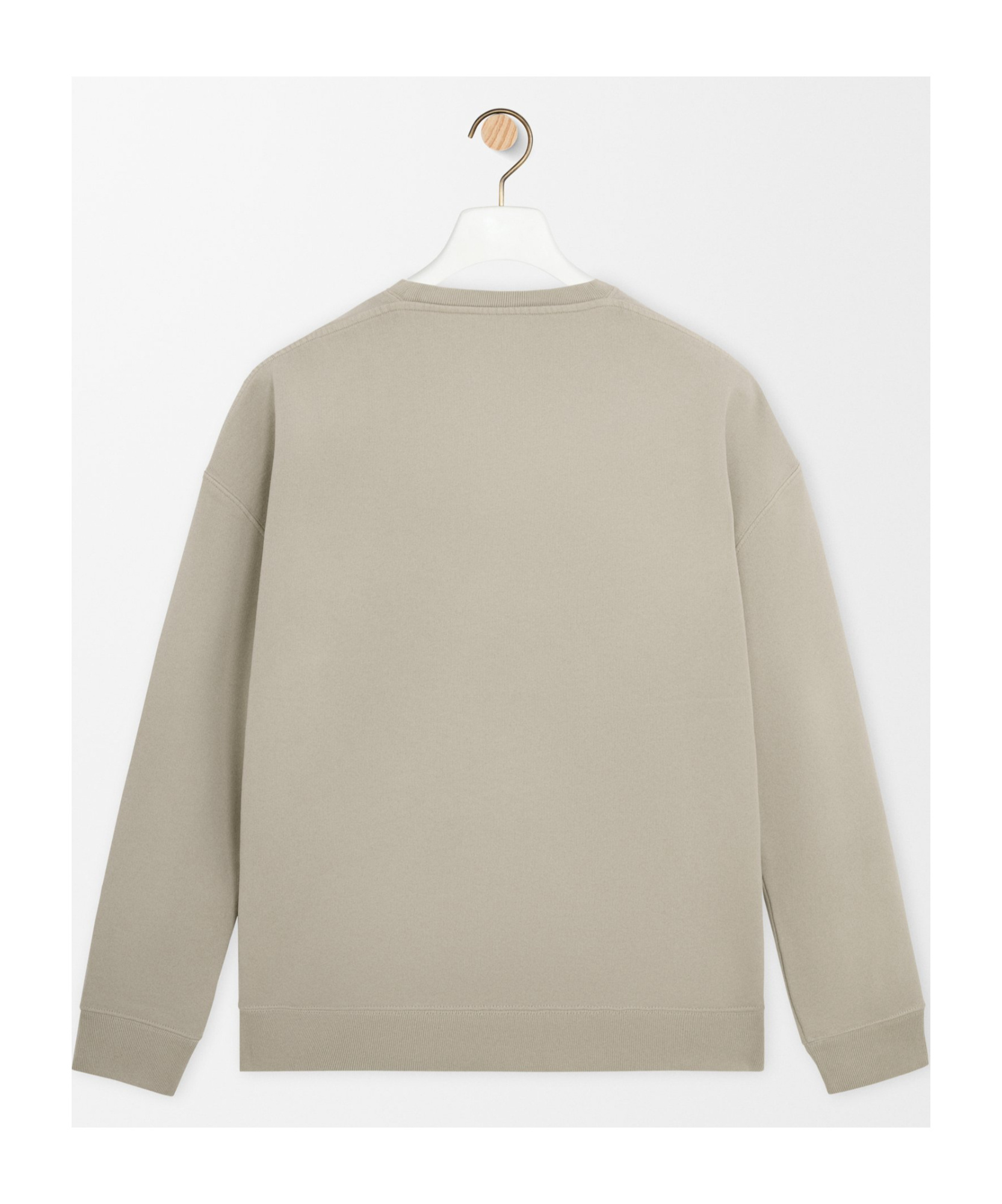 Loewe Regular Fit Sweatshirt In Nude