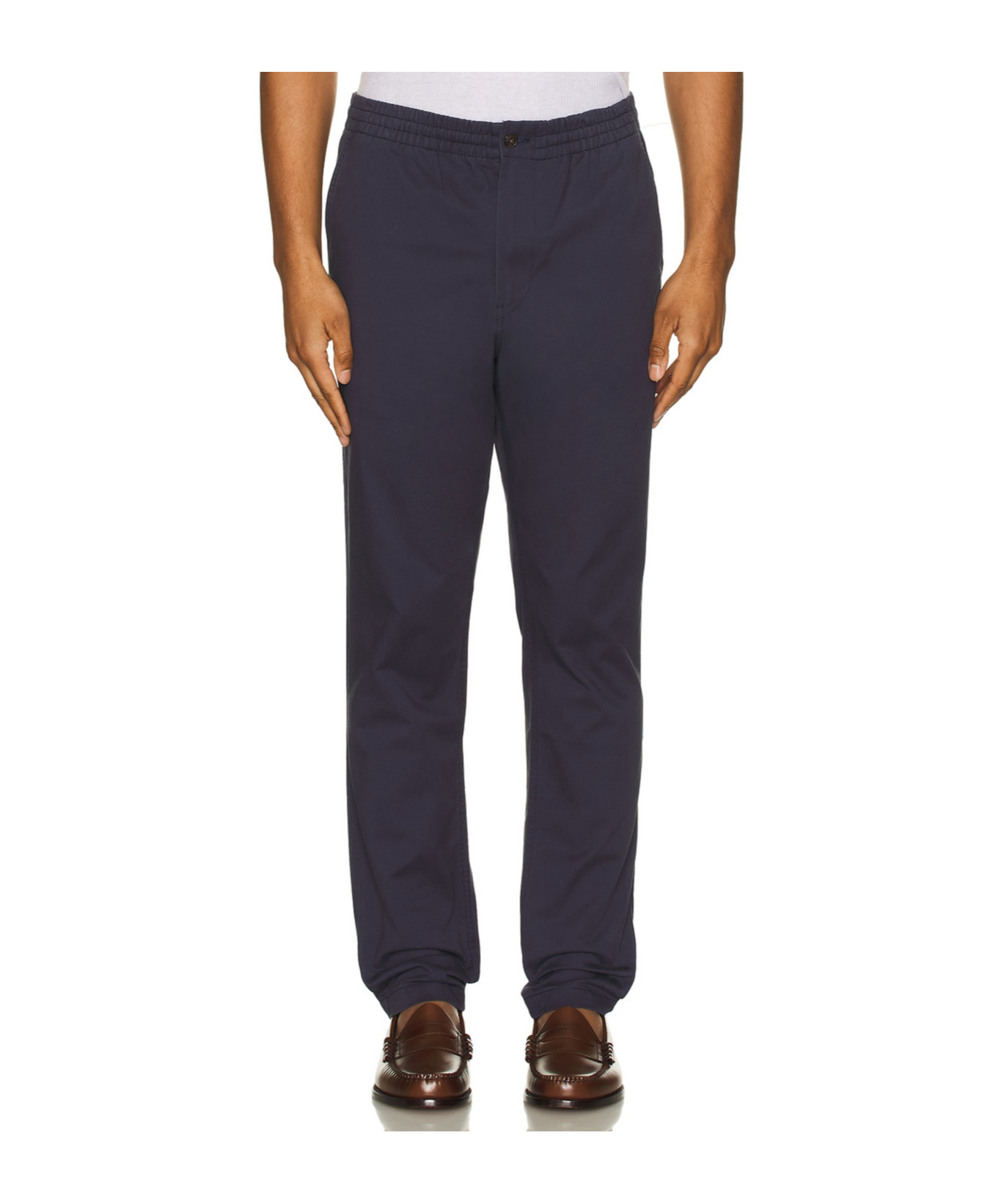 Polo Ralph Lauren Elastic Waist Sweatpants In Black