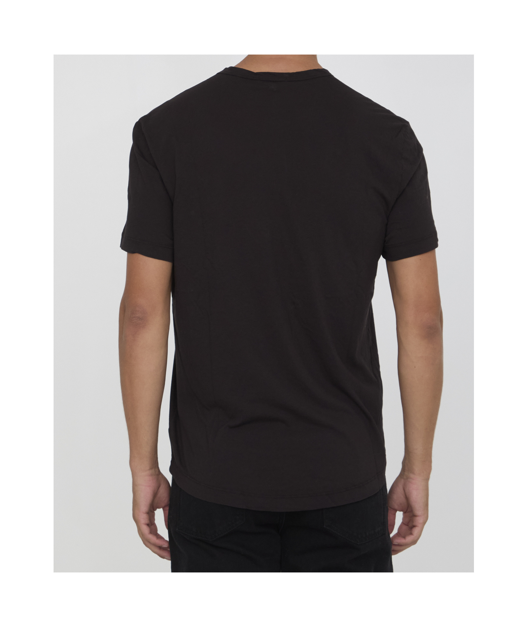 Shop James Perse Short-sleeved T-shirt In Black