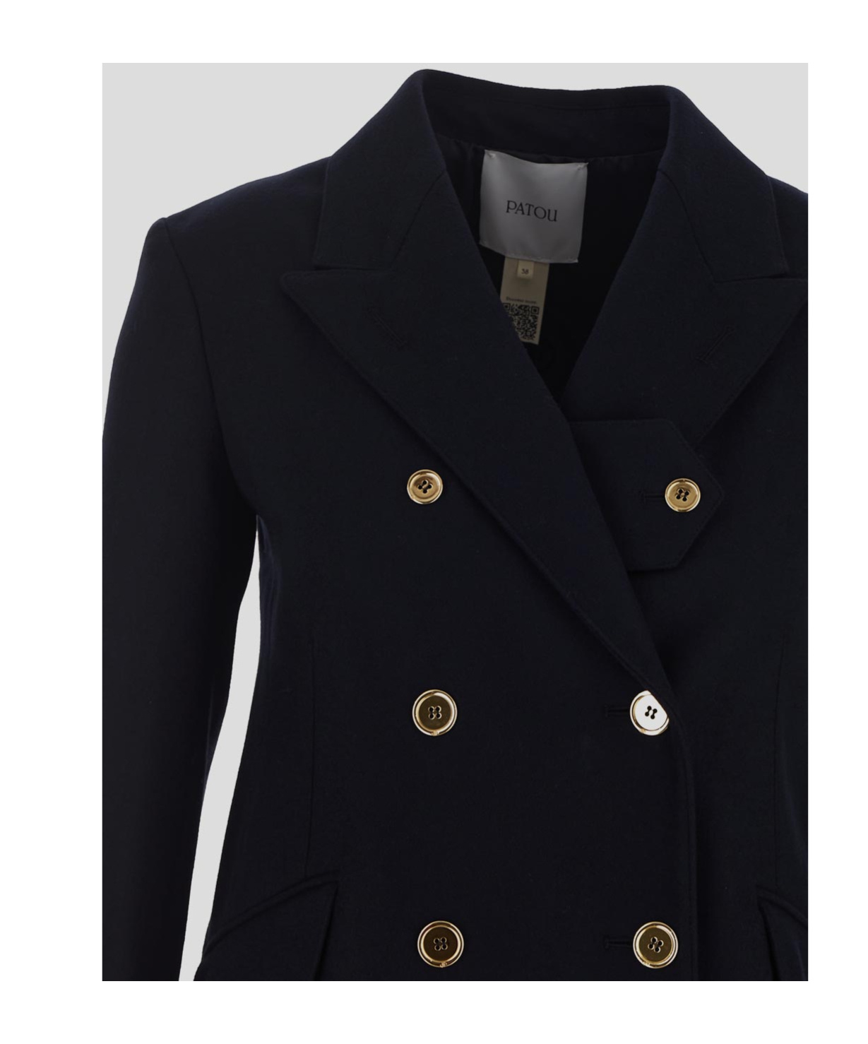 Shop Patou Iconic Blazer In Black