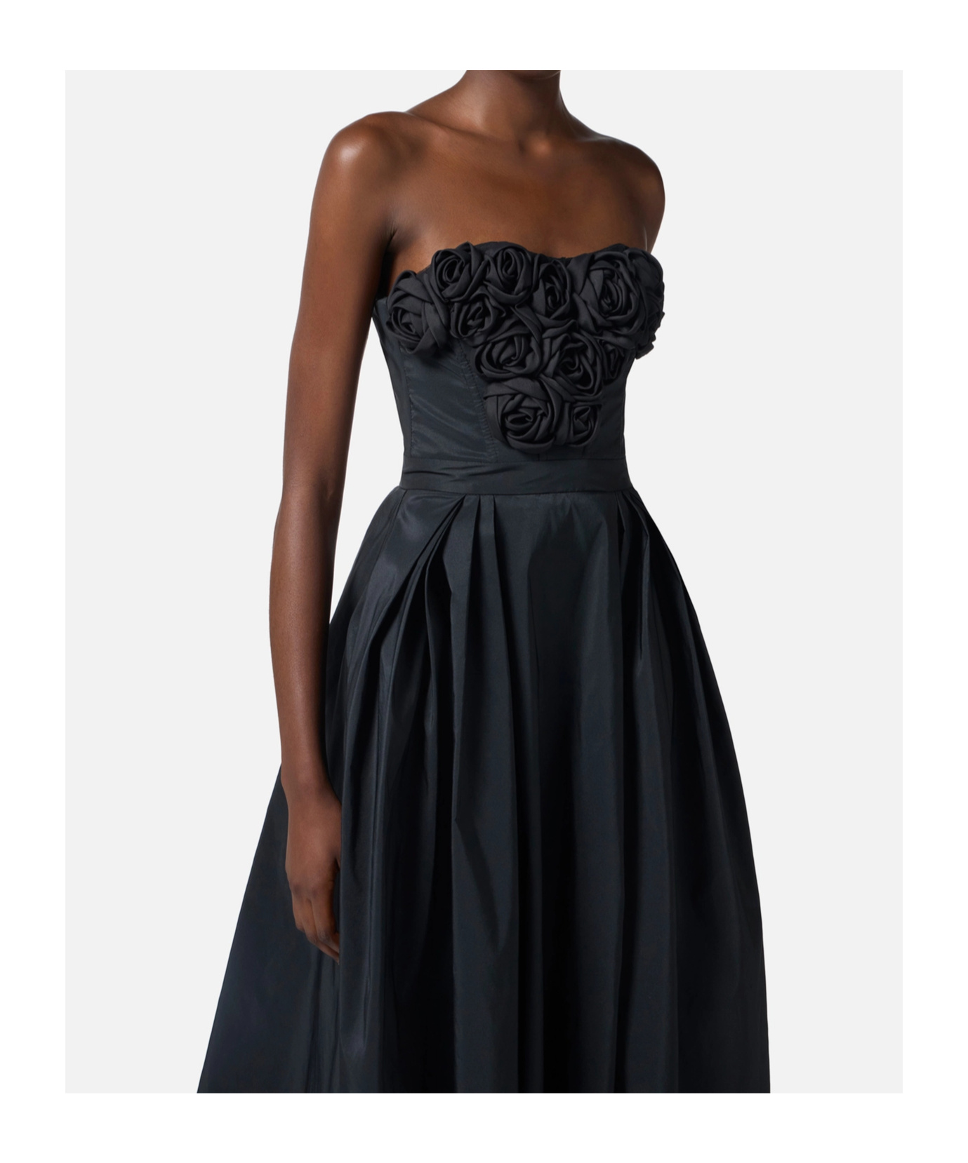 Elisabetta Franchi Dress In Black