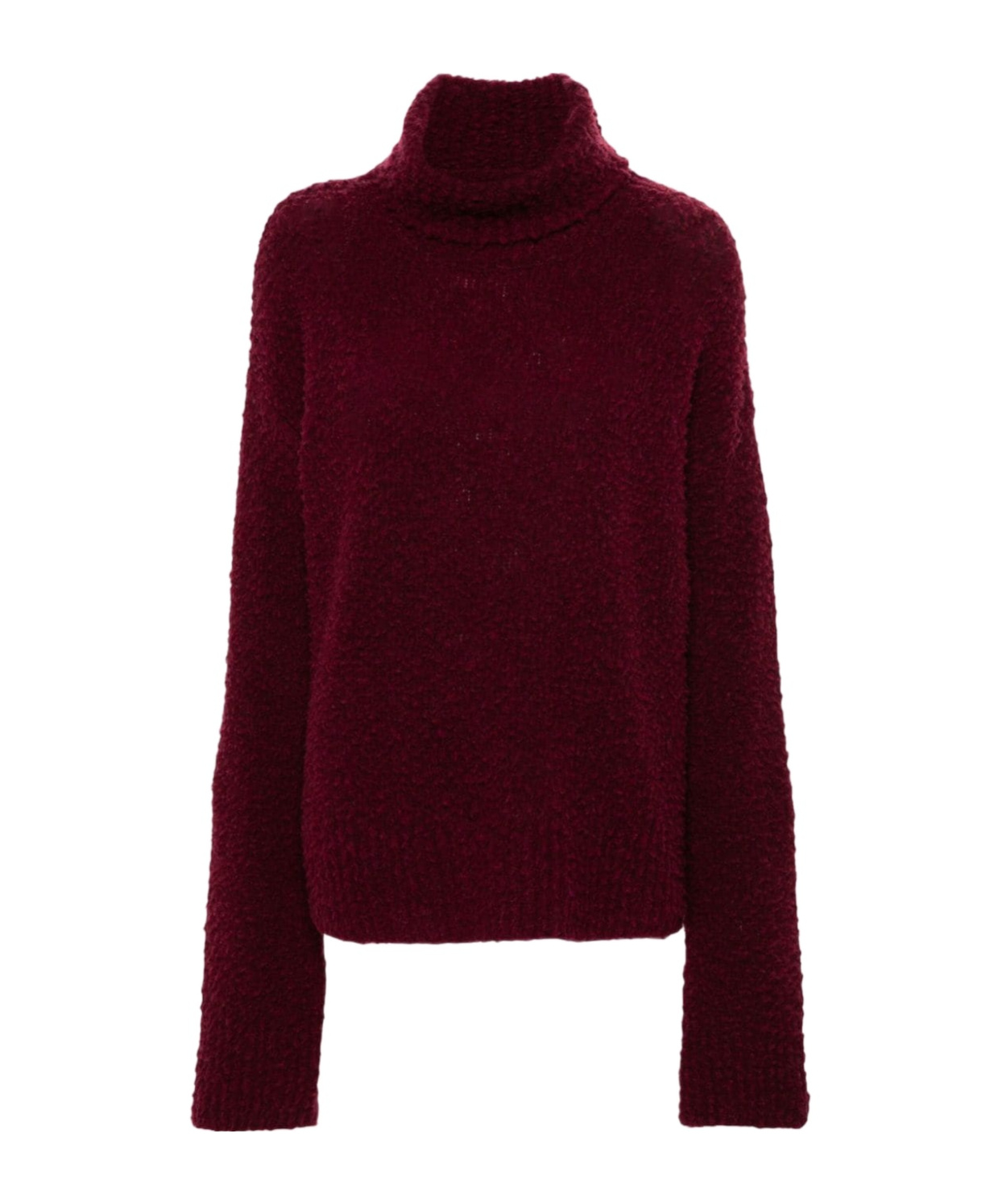 Shop Uma Wang Turtleneck Sweater In Brown