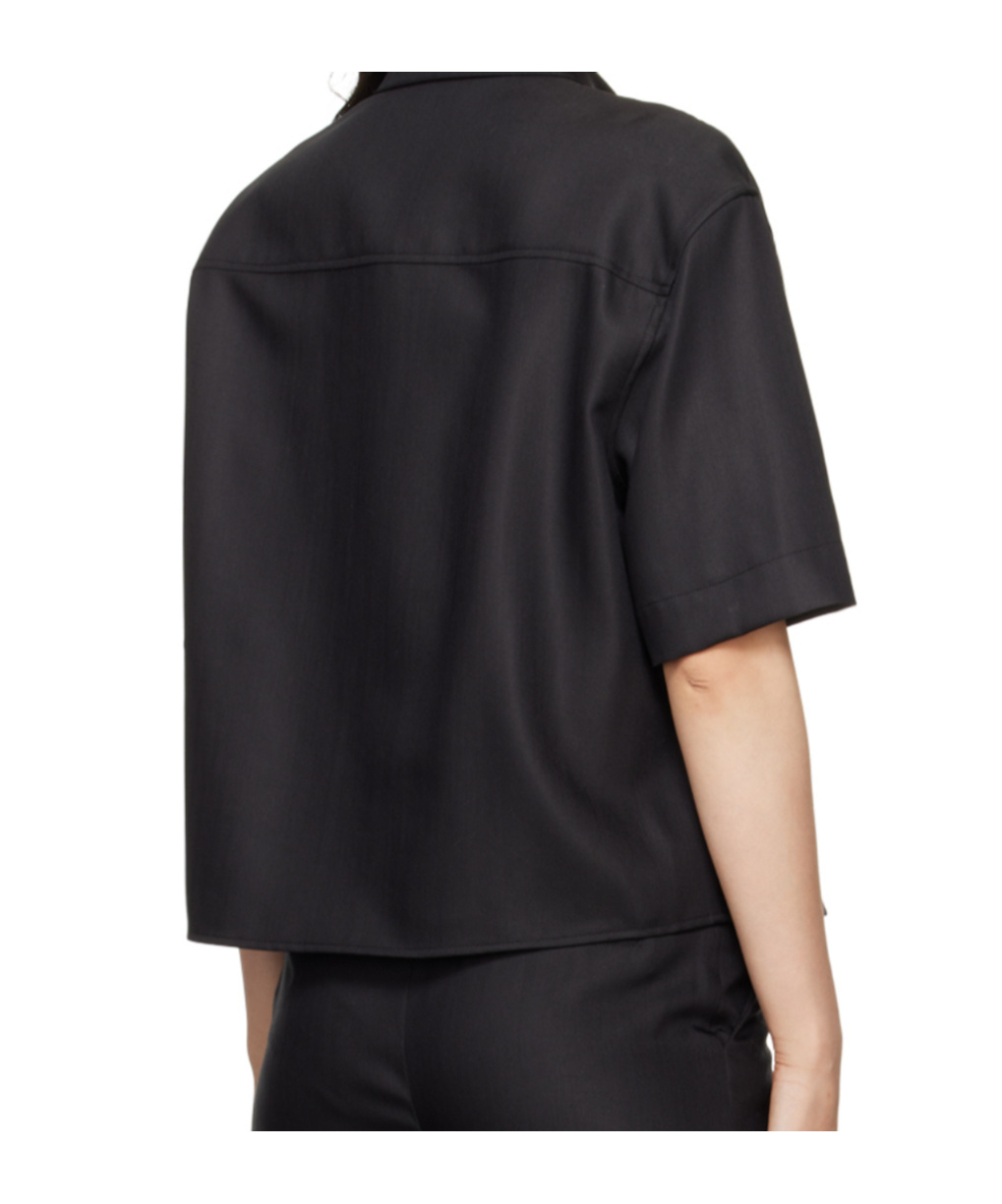 Loulou De Saison Idana Shirt In Black