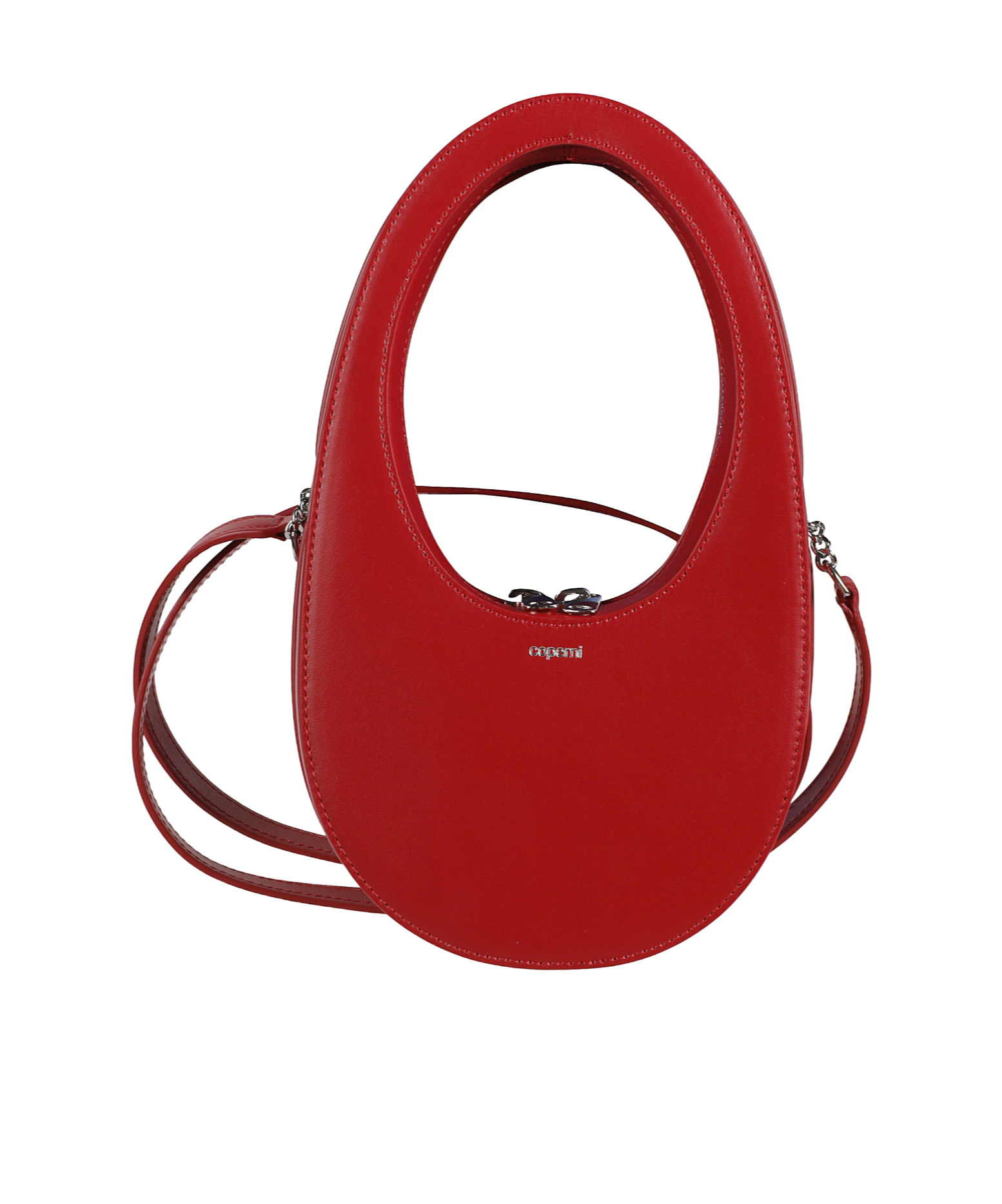 Coperni Mini Swipe Shoulder Bag In Red