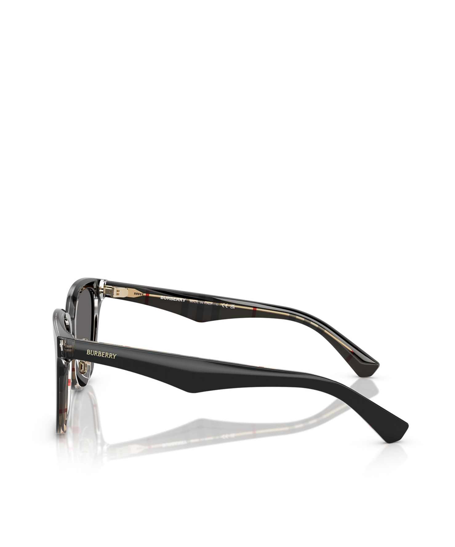 Burberry Eyewear Square Frame Sunglasses In Black