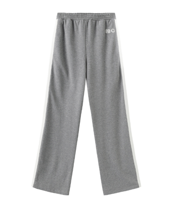 Marissa Chiara Elastic Waist Sweatpants In Gray