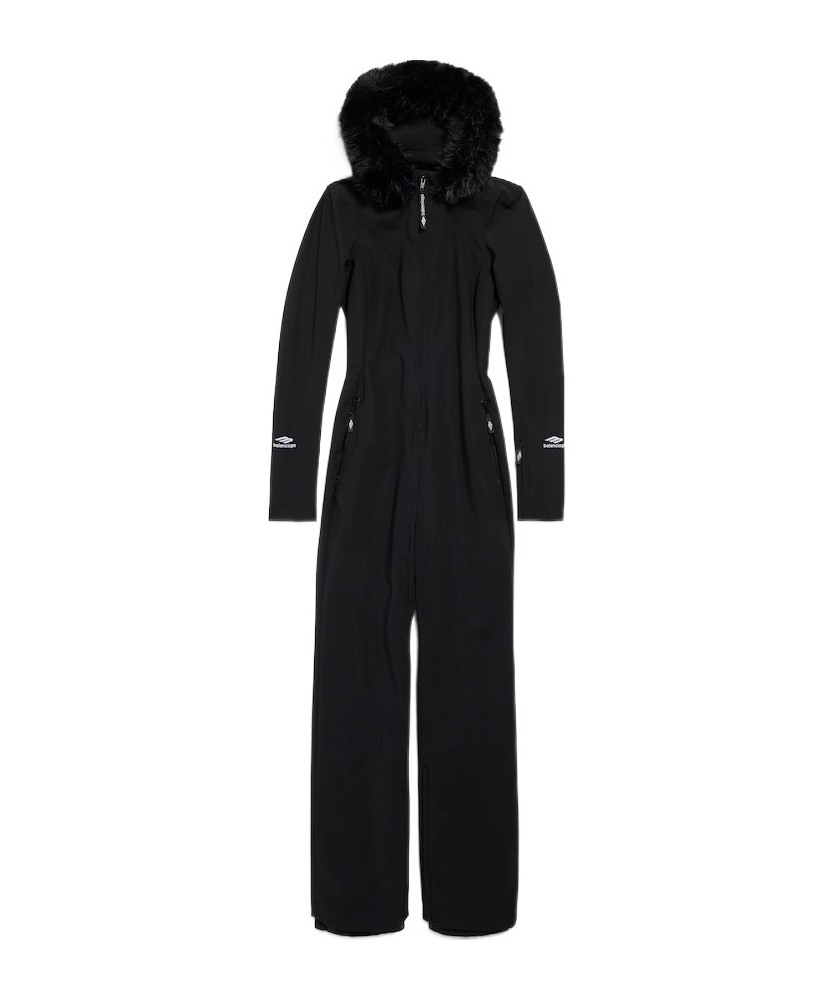 Balenciaga Black Jumpsuit In Black