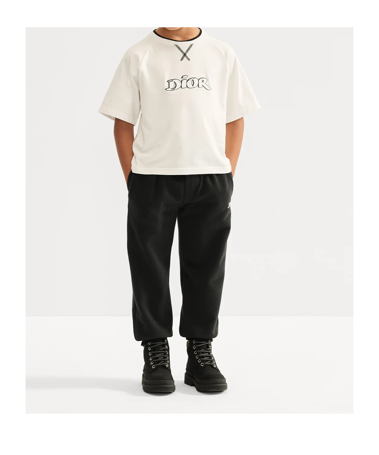 Dior Drawstring Sweatpants In Black