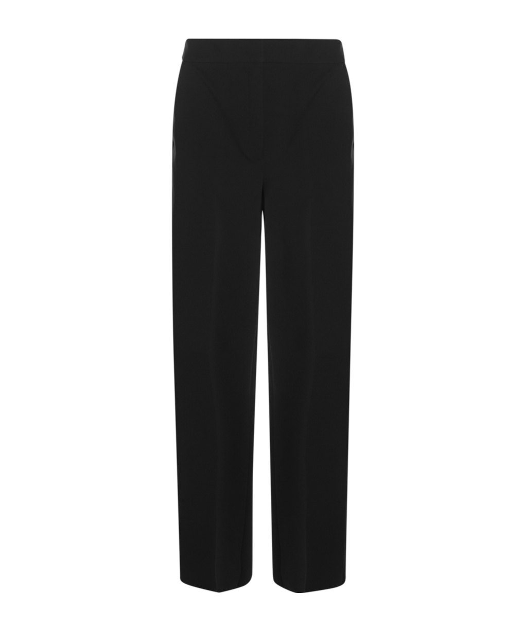 Max Mara Orche High Rise Straight-leg Trousers In Black