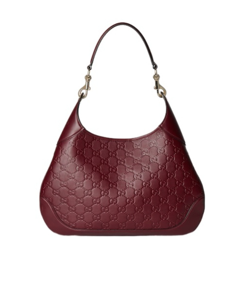Gucci B Medium Shoulder Bag In Red