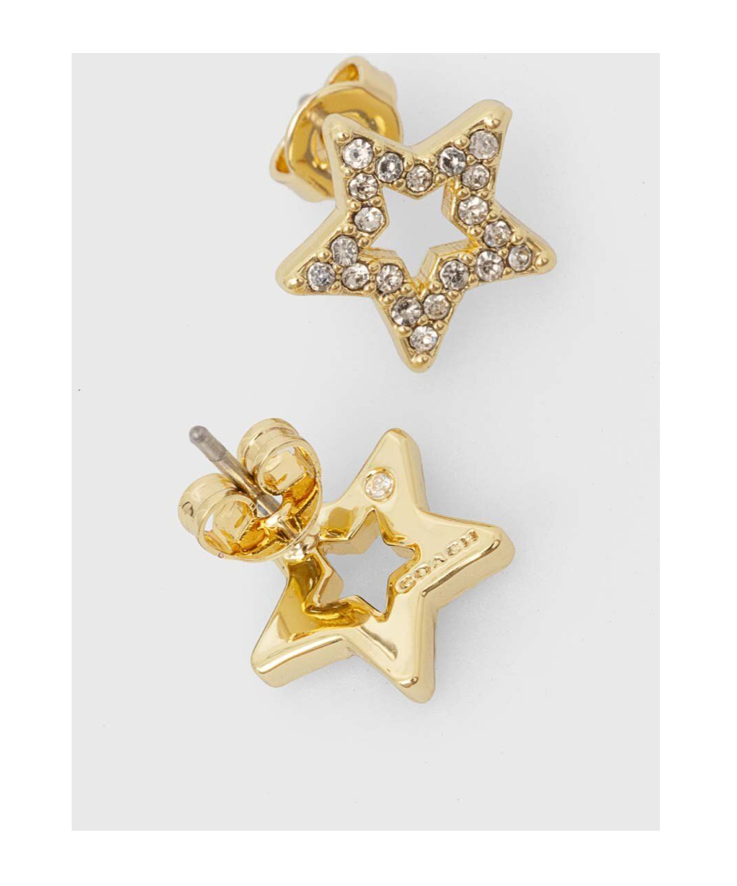 COACH STAR EARRINGS