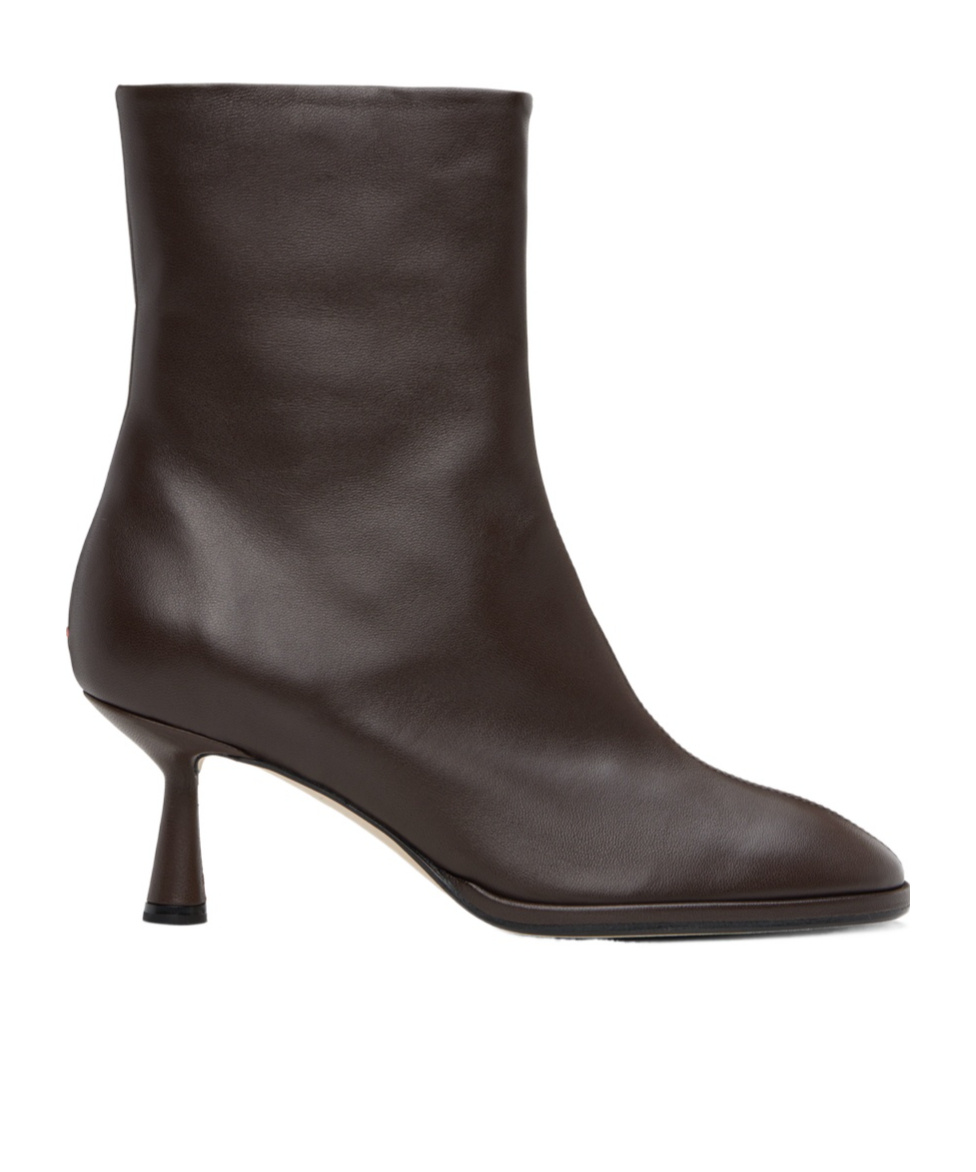 Aeyde Brown Dorothy Boots In Black