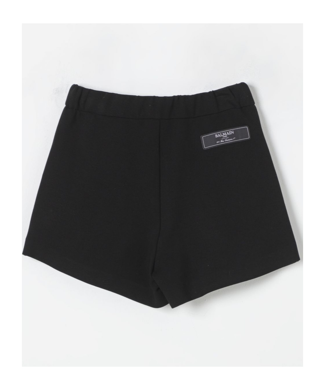 Balmain Star-stud Mini Skorts In Black