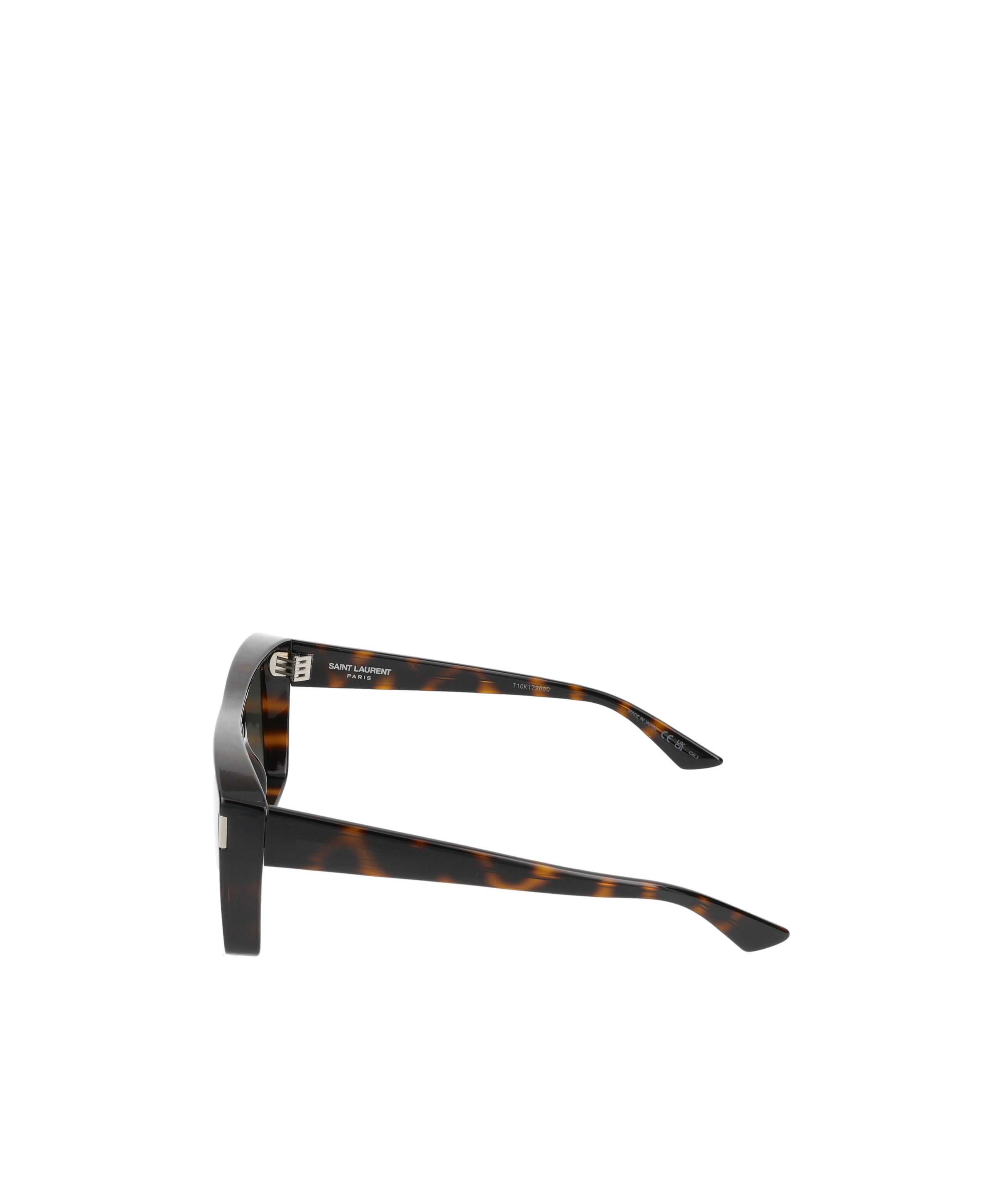 Saint Laurent Eyewear Square-frame Sunglasses In Gray
