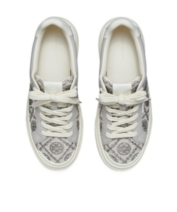 Tory Burch Laced Sneakers In White