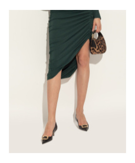 Ferragamo 40mm Gancini Pointed-toe Pumps In Black