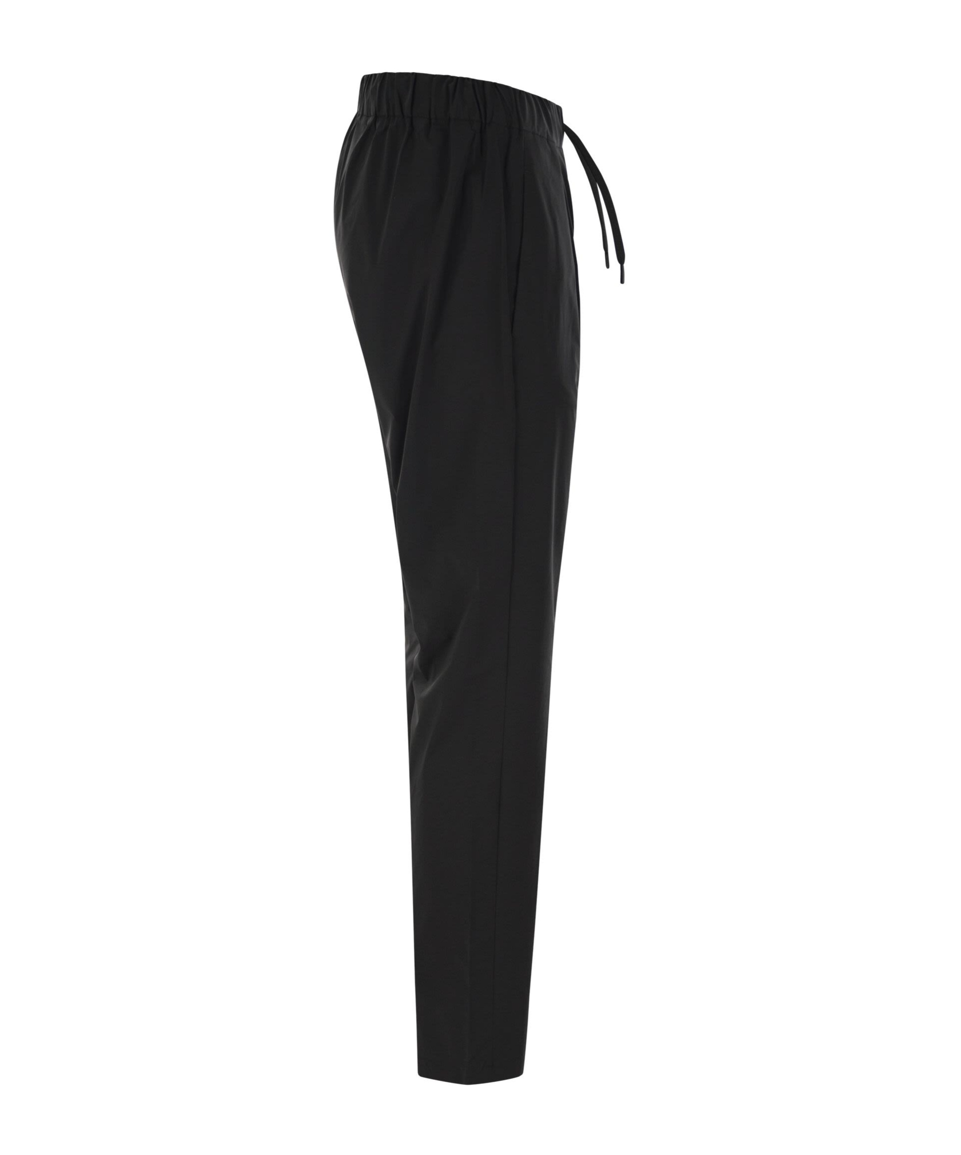 Herno Nylon Maestro Laminar Pant In Black