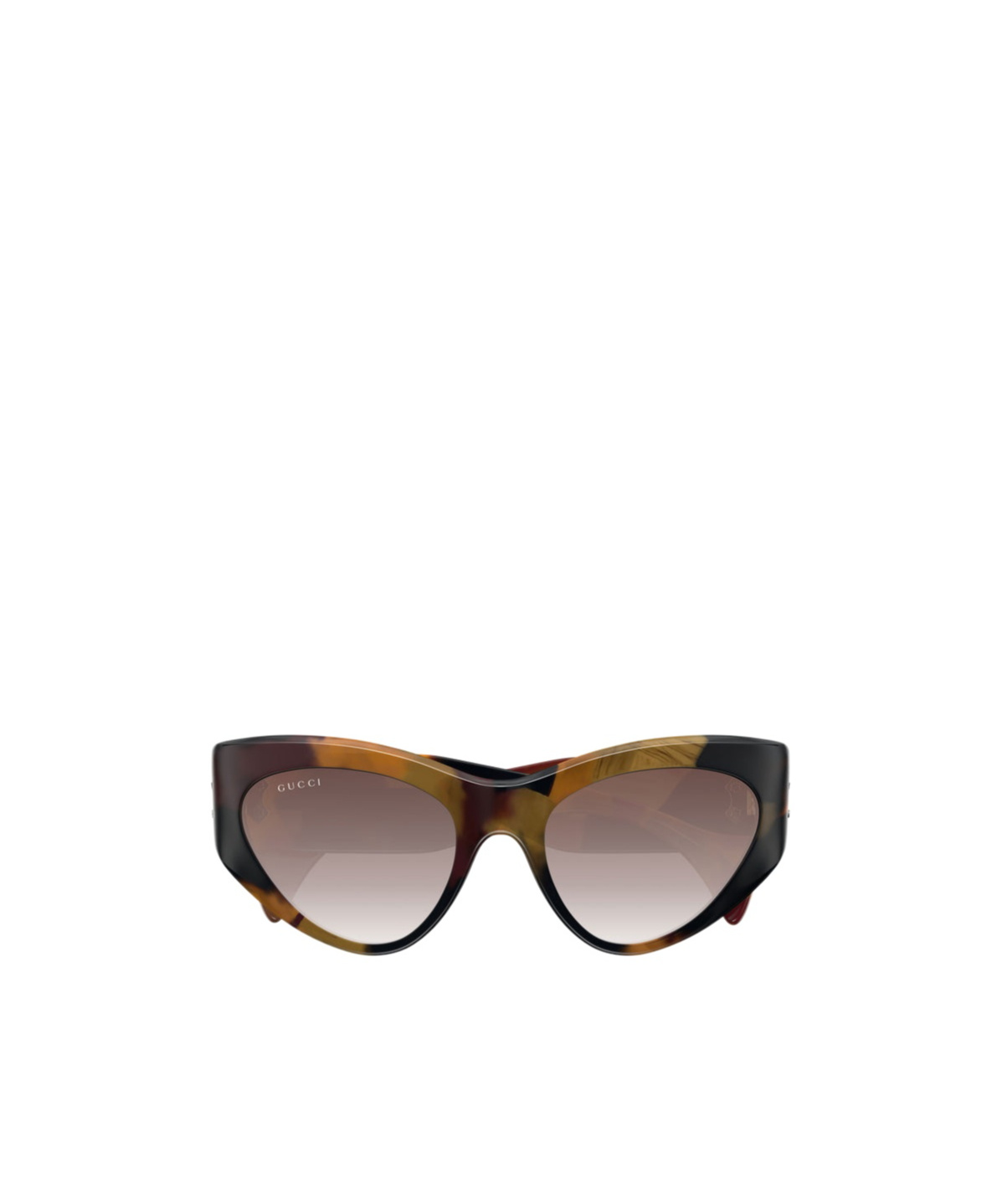 Gucci Gg1704s Linea Rivets 002 Havana Brown Sunglasses In Multicolor