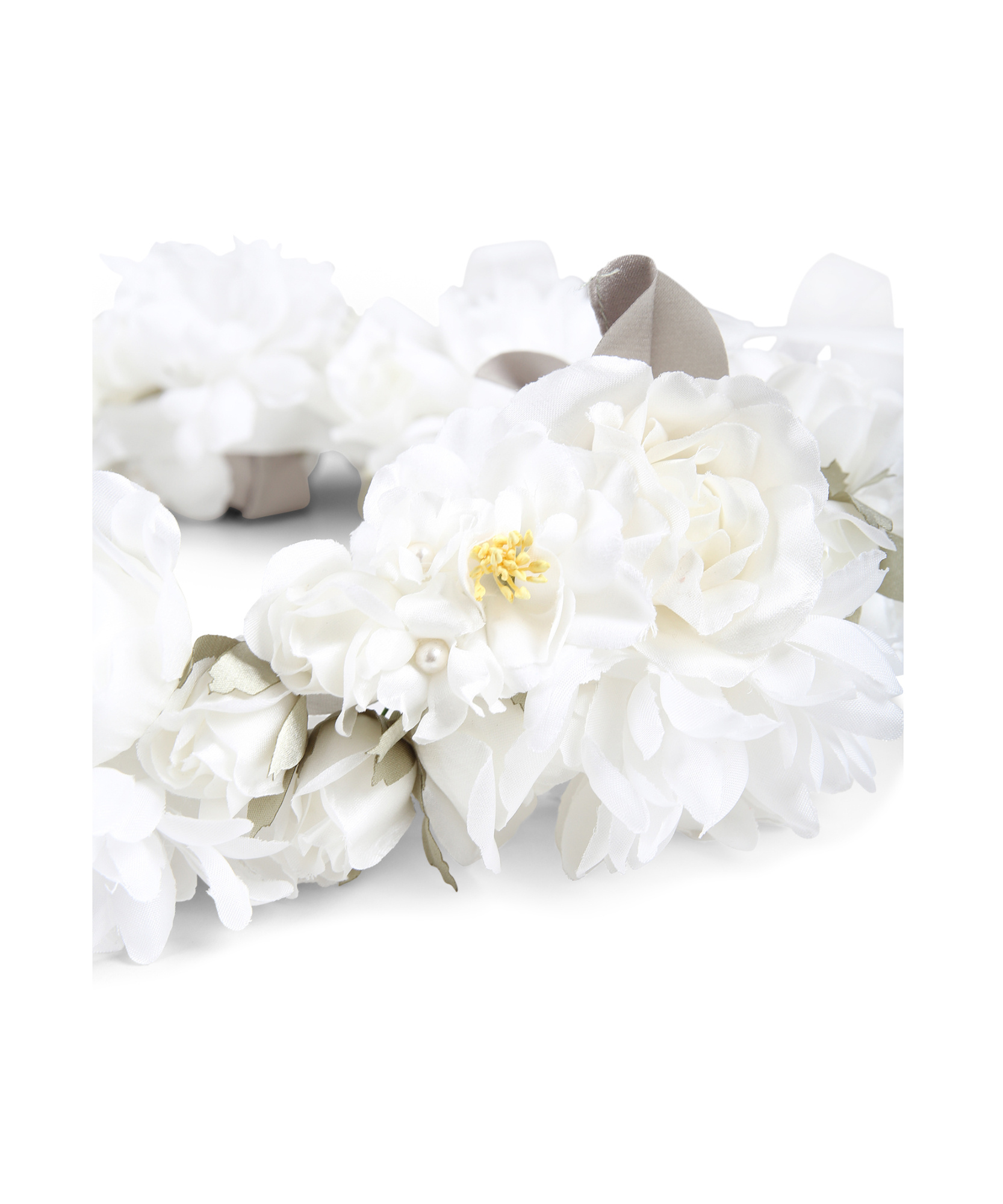 Monnalisa Wear Rose Headband In White
