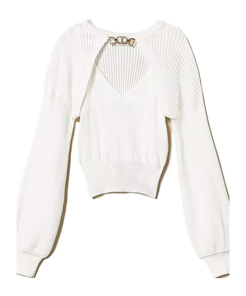 Twinset Logo-plaque Sweater Set