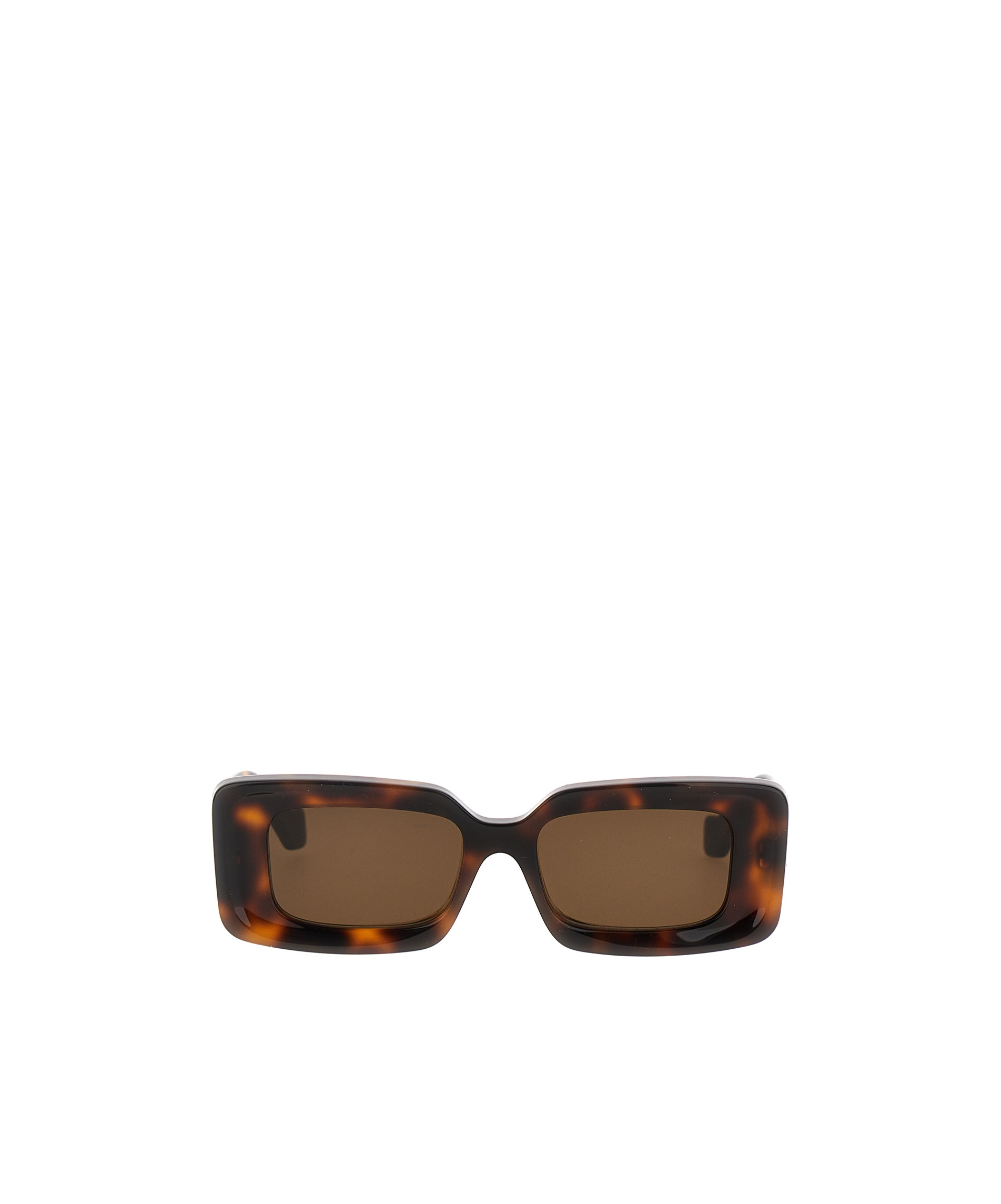 Loewe Rectangular Sunglasses In Green
