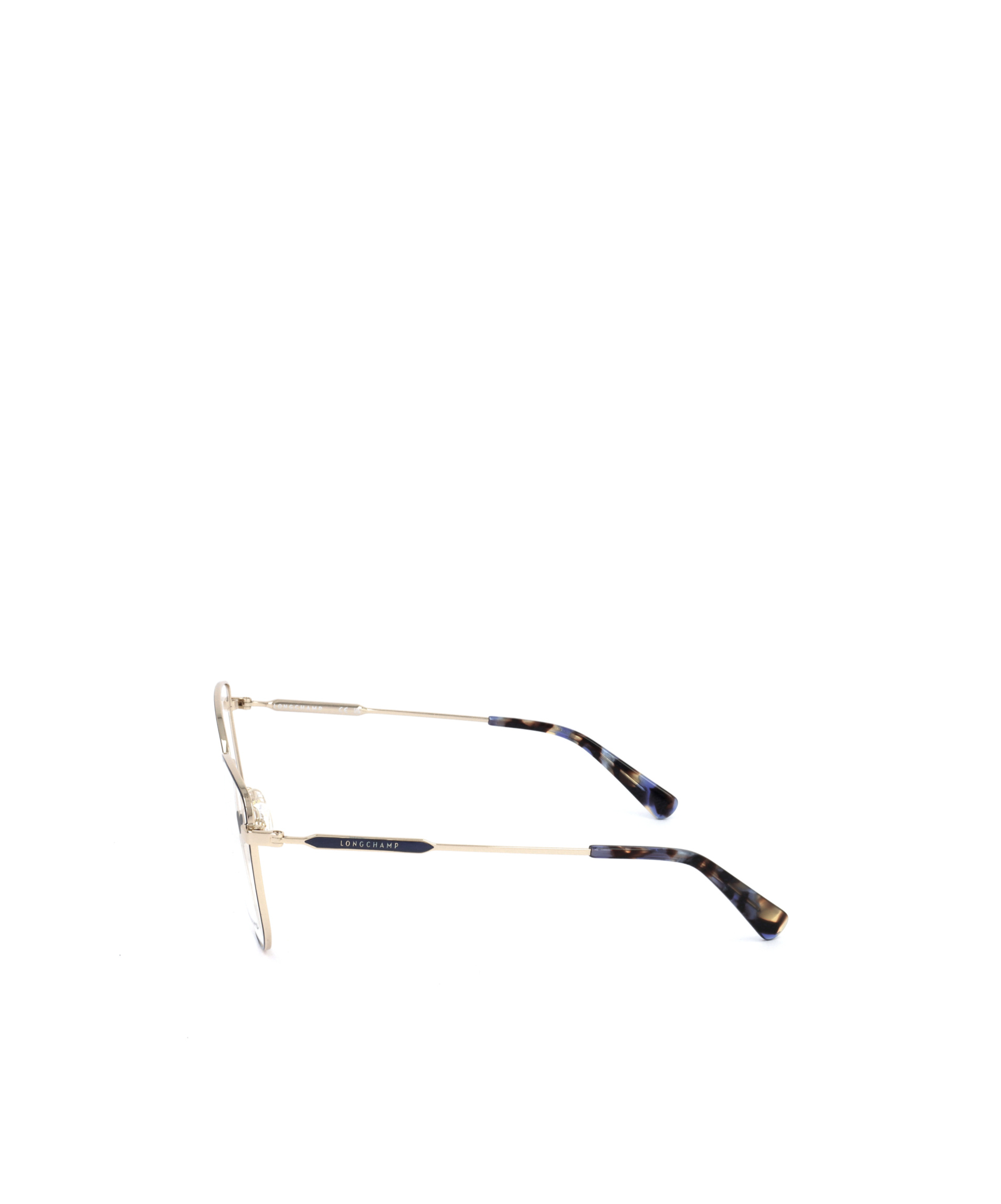 Longchamp Full Frame Plain Mirror In Silver Blue