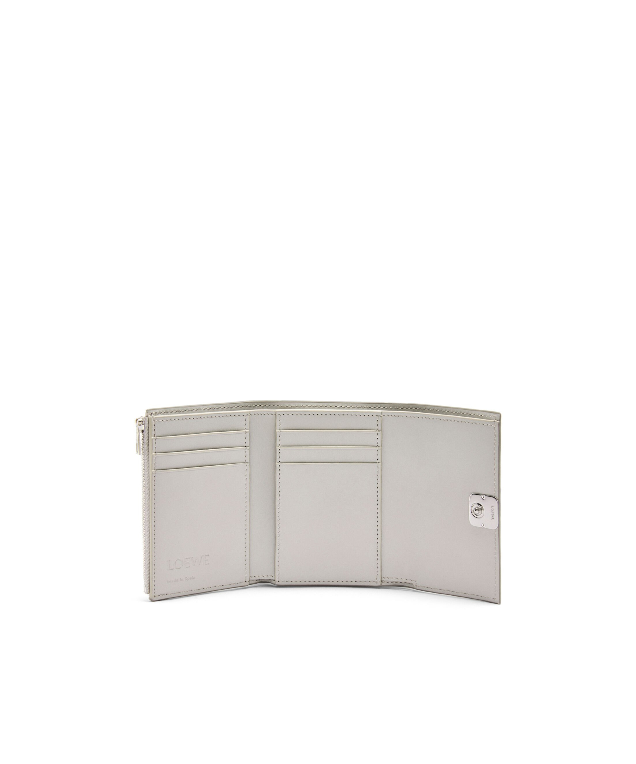 Loewe Anagram Small Vertical Wallet In White