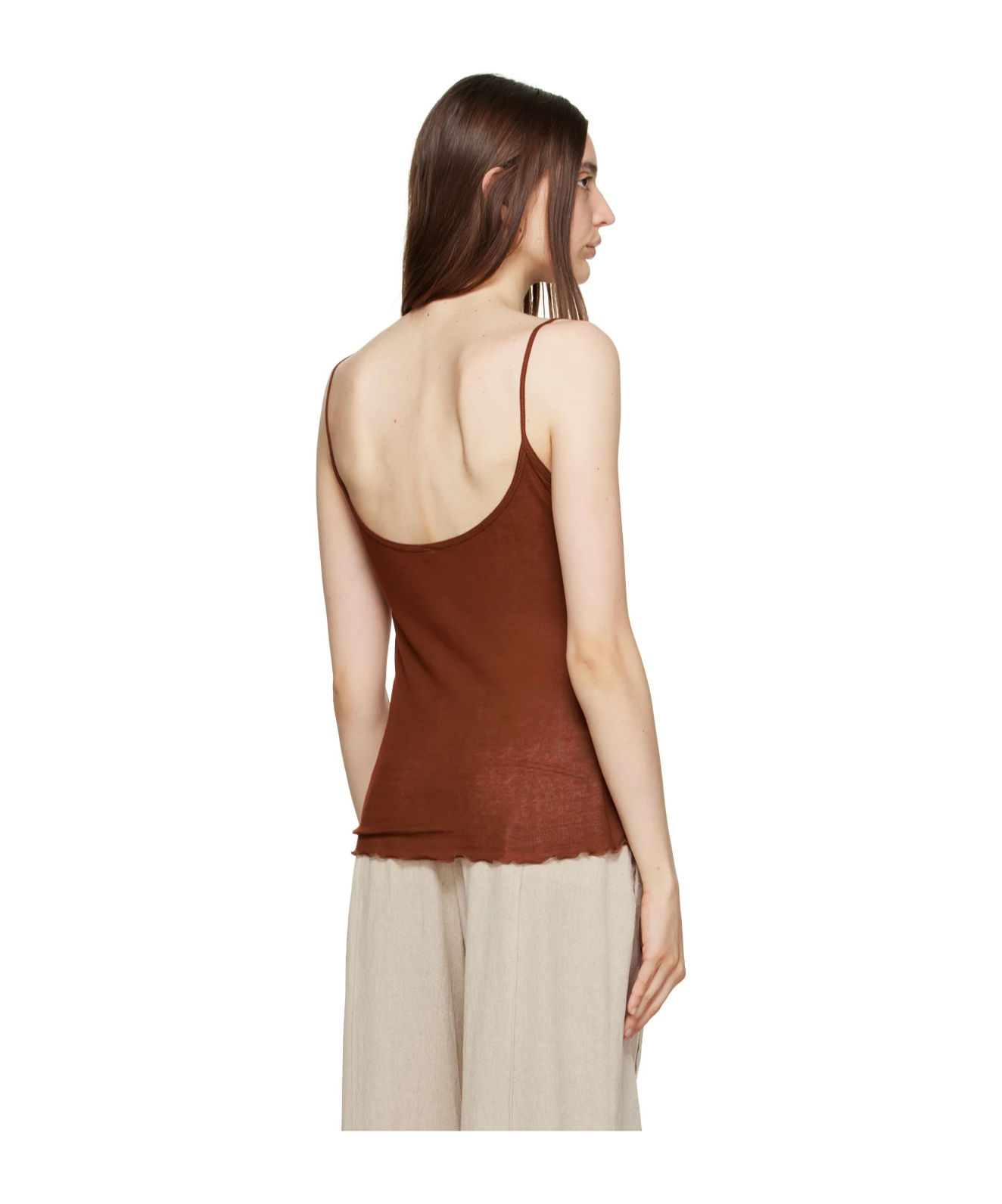 Baserange Spoon Collar Sling In Brown