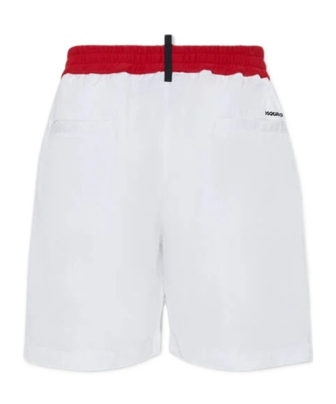 Dsquared2 Muay-thai Boxer Shorts In White