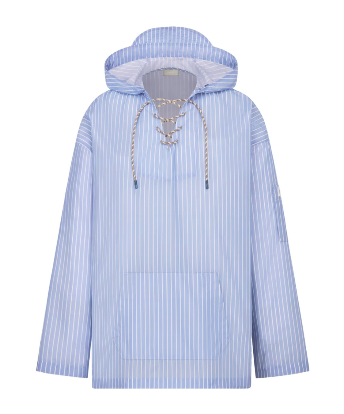 Dior Homme Man Shirt Sky Blue Size 38 Polyester In Blue