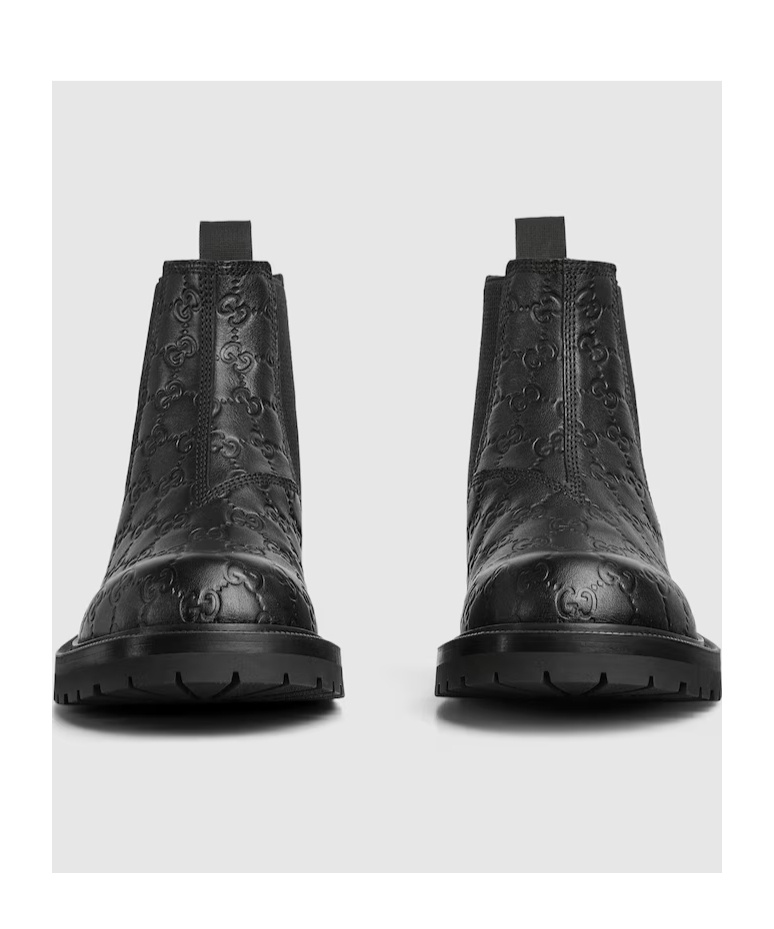 GUCCI SUPER WATCH ANKLE BOOTS