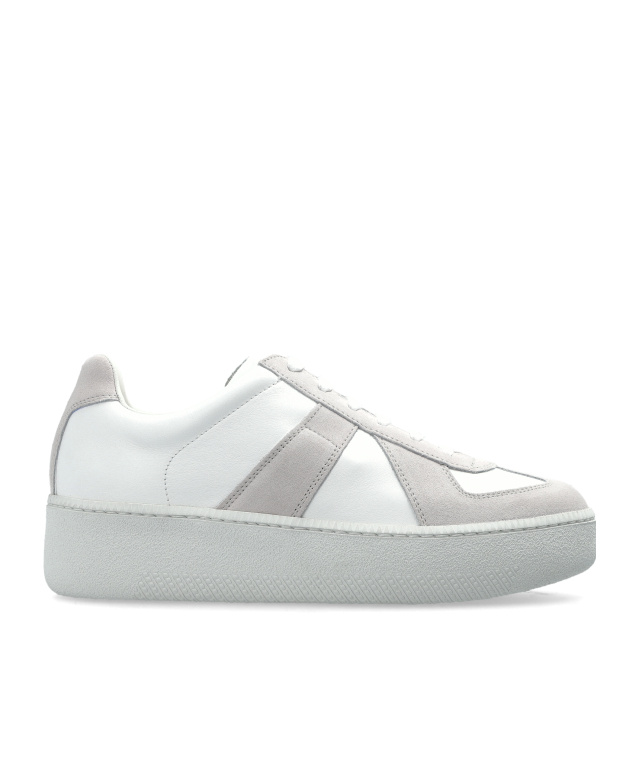 Maison Margiela Replica Wedge Sneakers In White