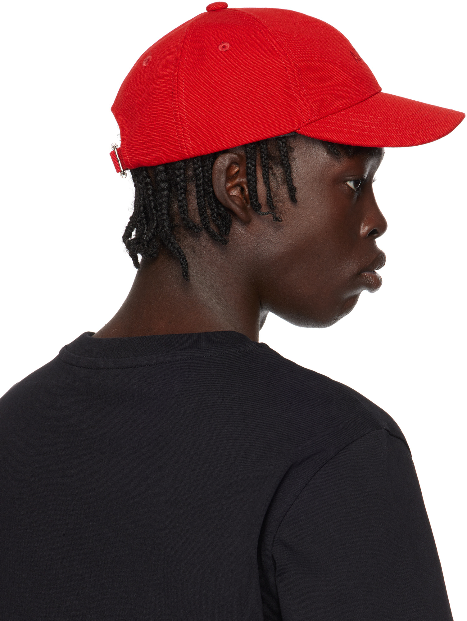 Apc Charlie Baseball Cap In Red