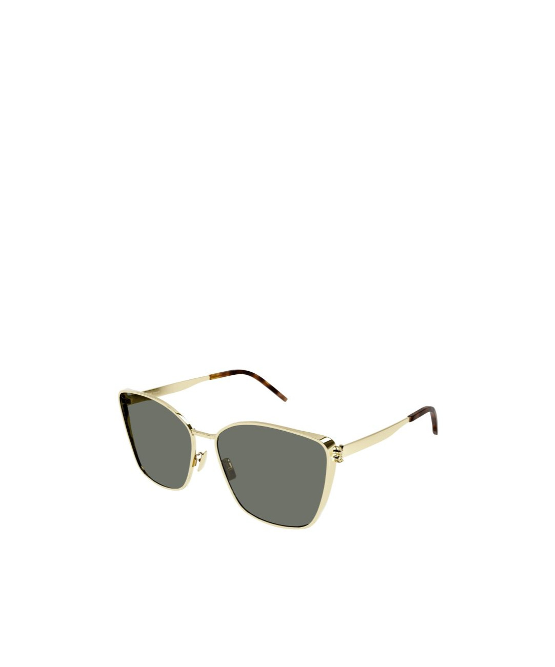 Saint Laurent Square-frame Sunglasses In Gray