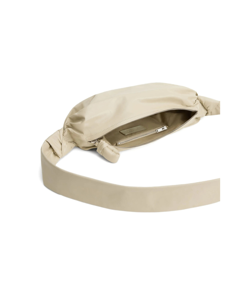 Lemaire Small Croissant Soft Bag In Brown