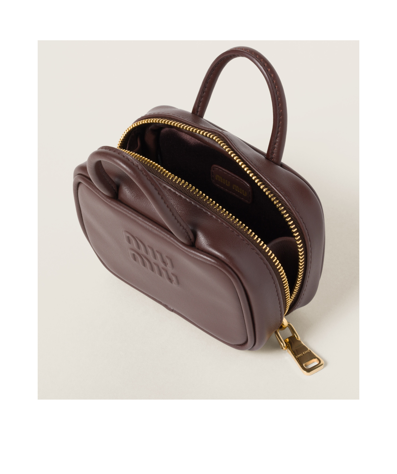 Miu Miu Miniature Bag Pendant In Multicolor