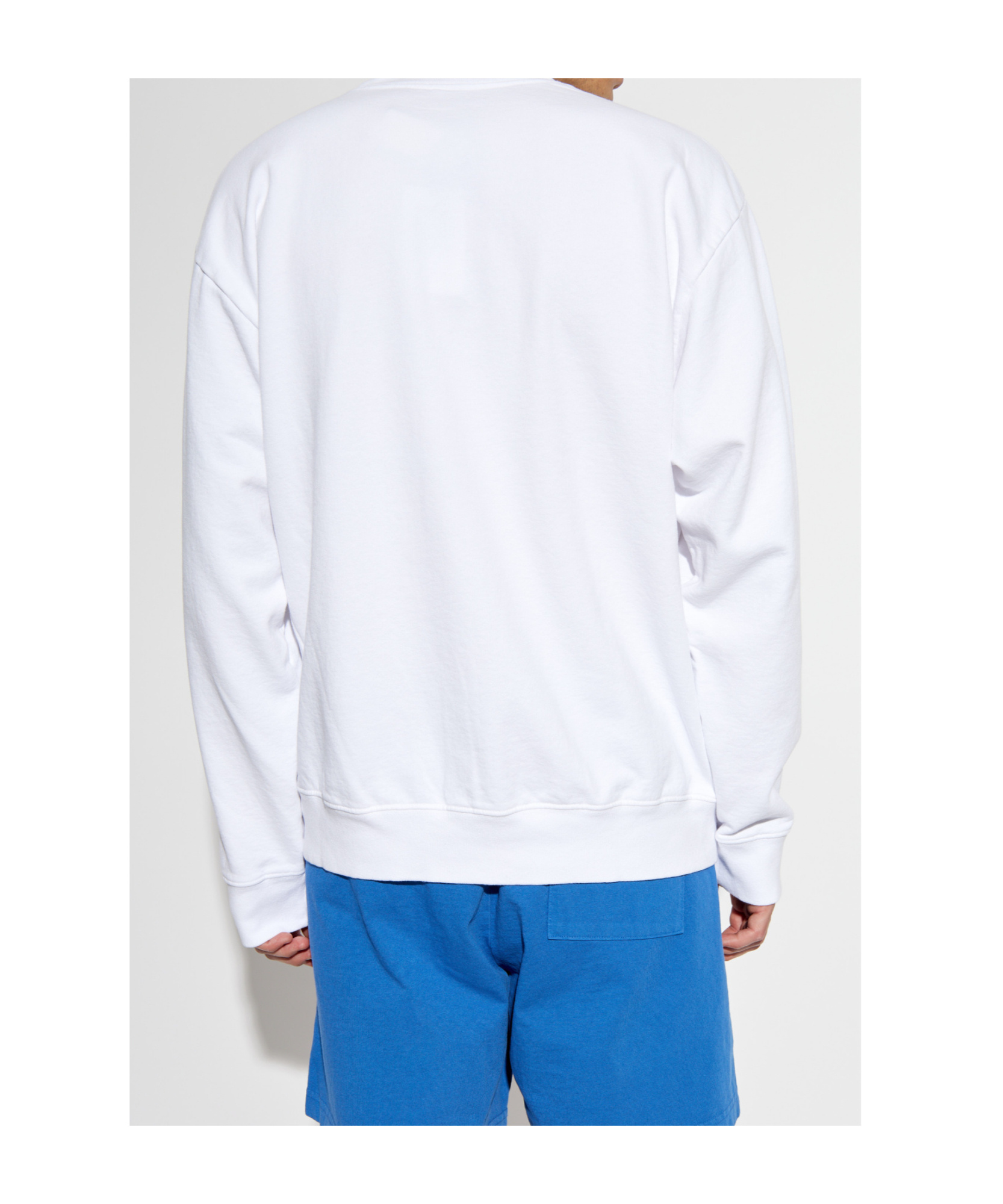 Sporty And Rich California Cotton Sweatshirt In White