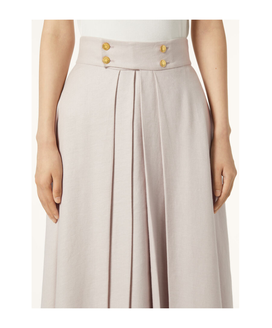 Loro Piana Petra Skirt In White