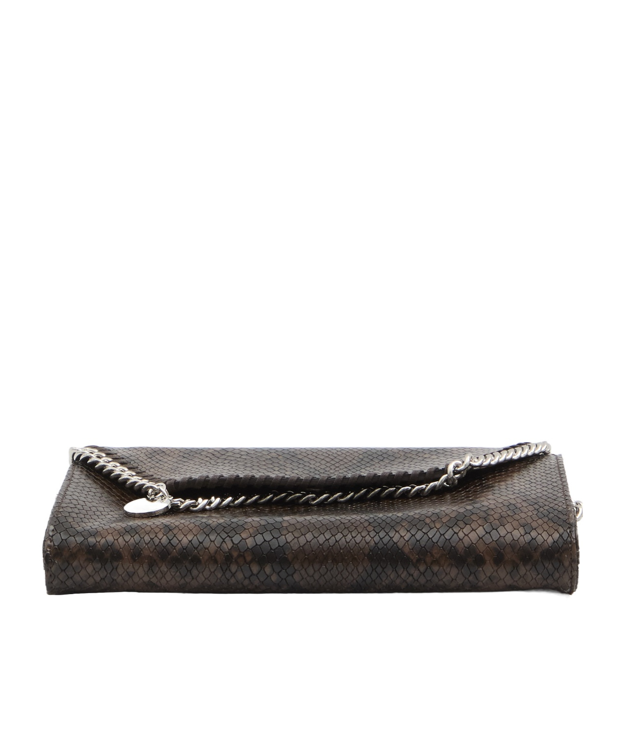Stella Mccartney Falabella Wallet With Chain In Black