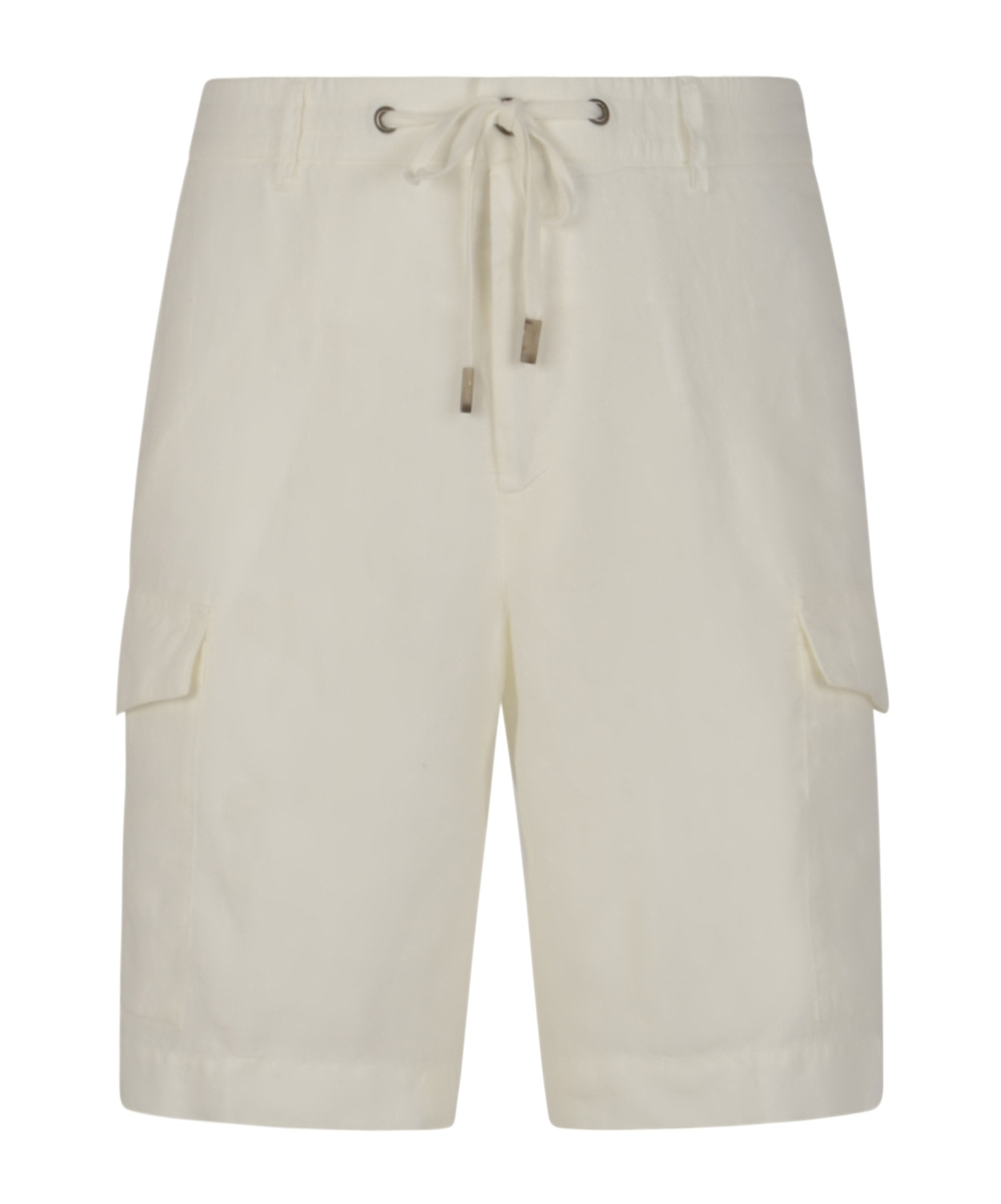 Peserico Drawstring-waist Shorts In White