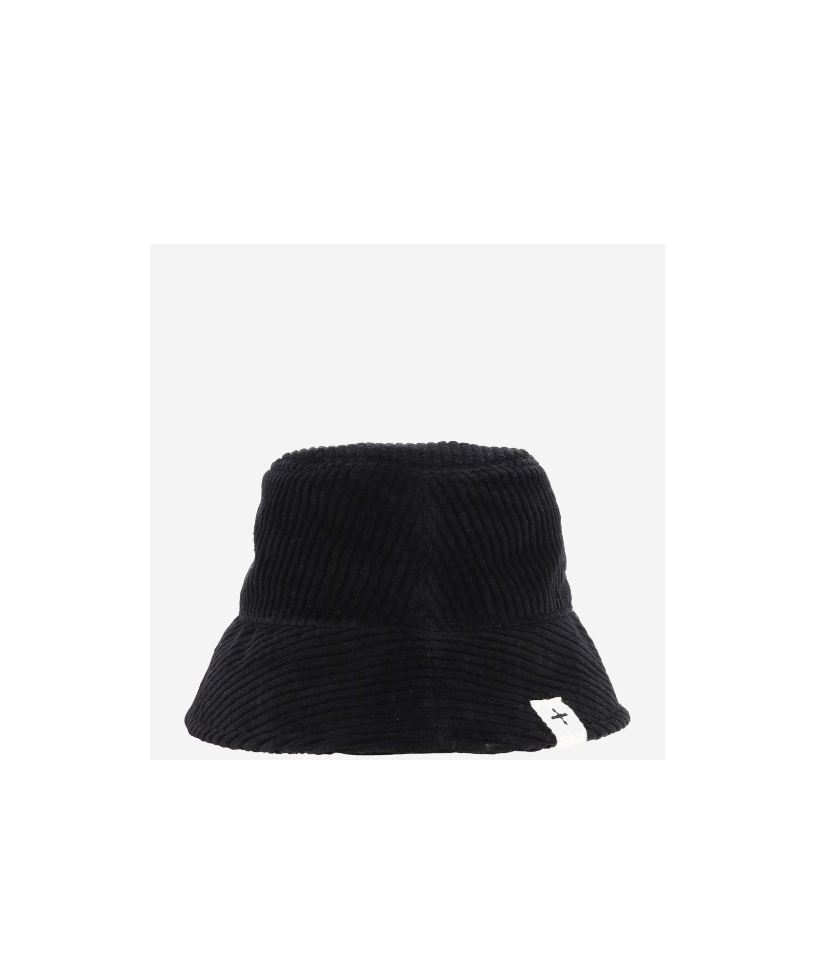 Jil Sander Cotton Velvet Bucket Hat In Black