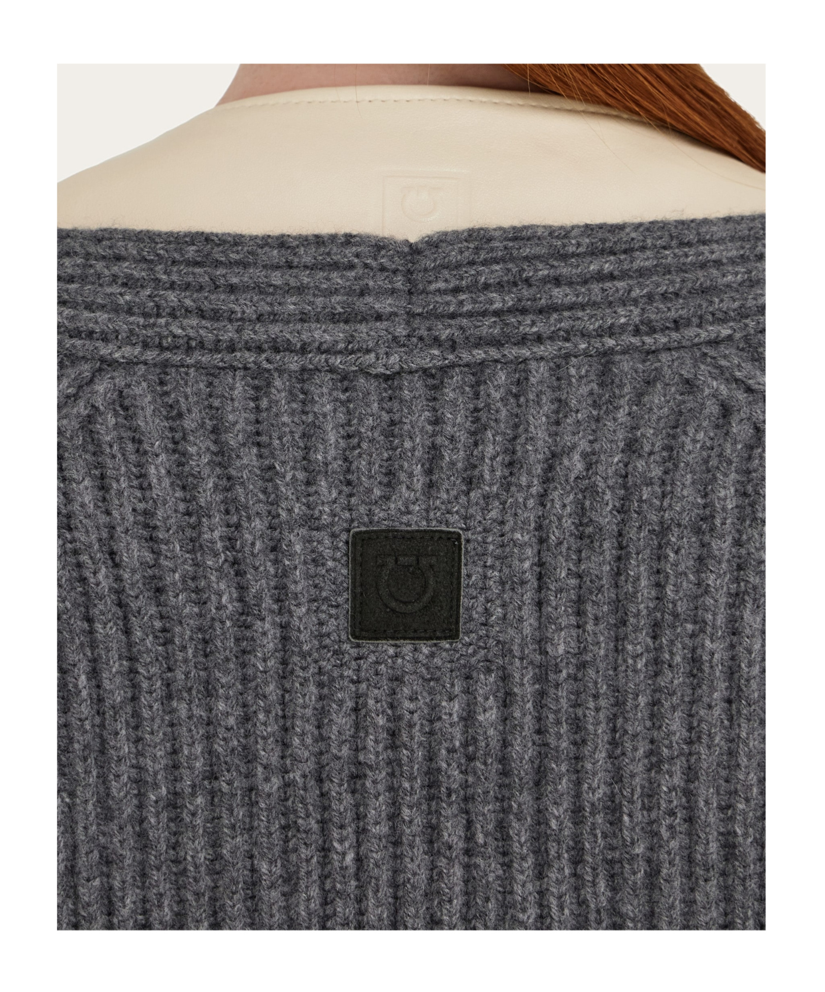 Ferragamo Cashmere Blend Cape In Black