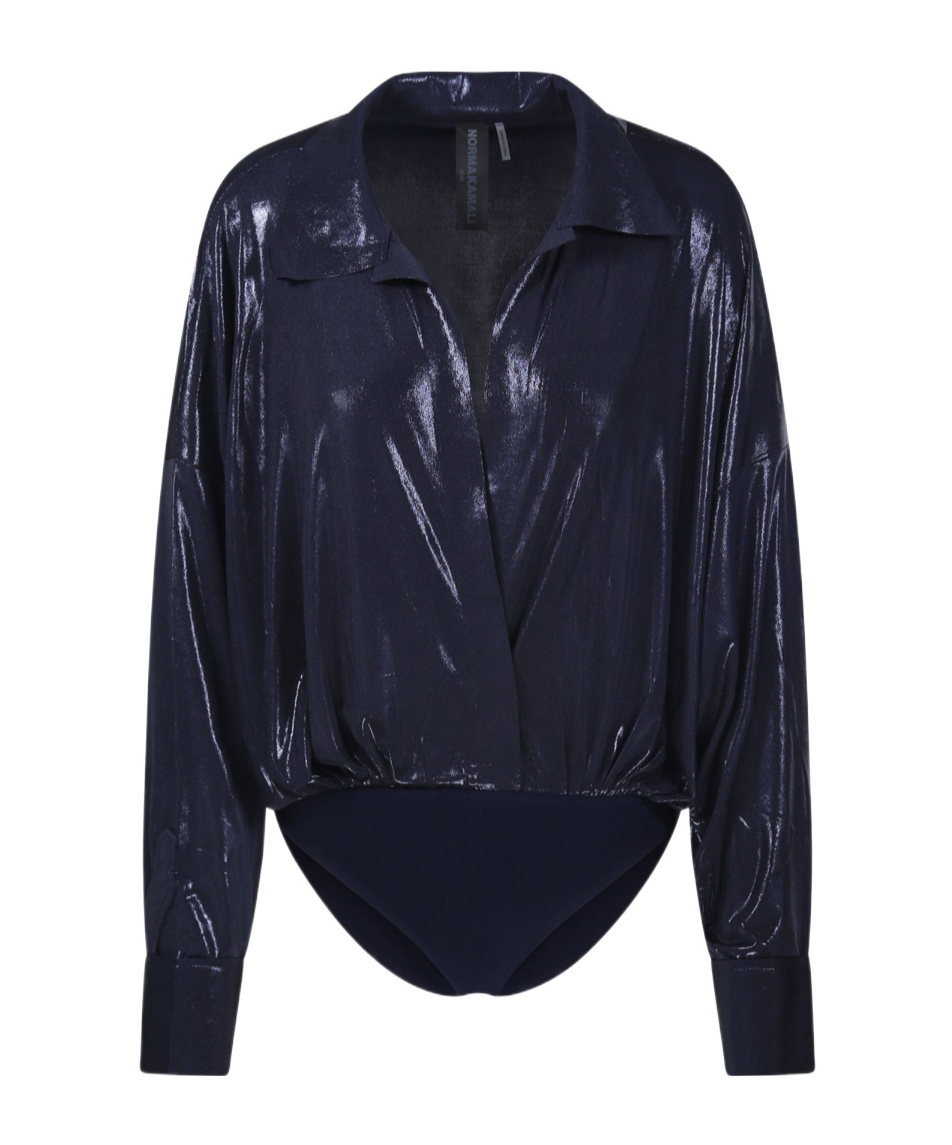 NORMA KAMALI SHIRT BODYSUIT