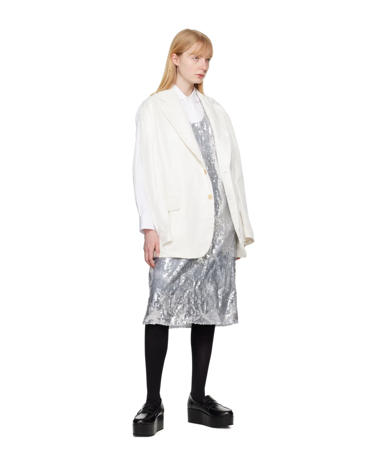COMME DES GARÇONS SINGLE-BREASTED CASUAL JACKET 