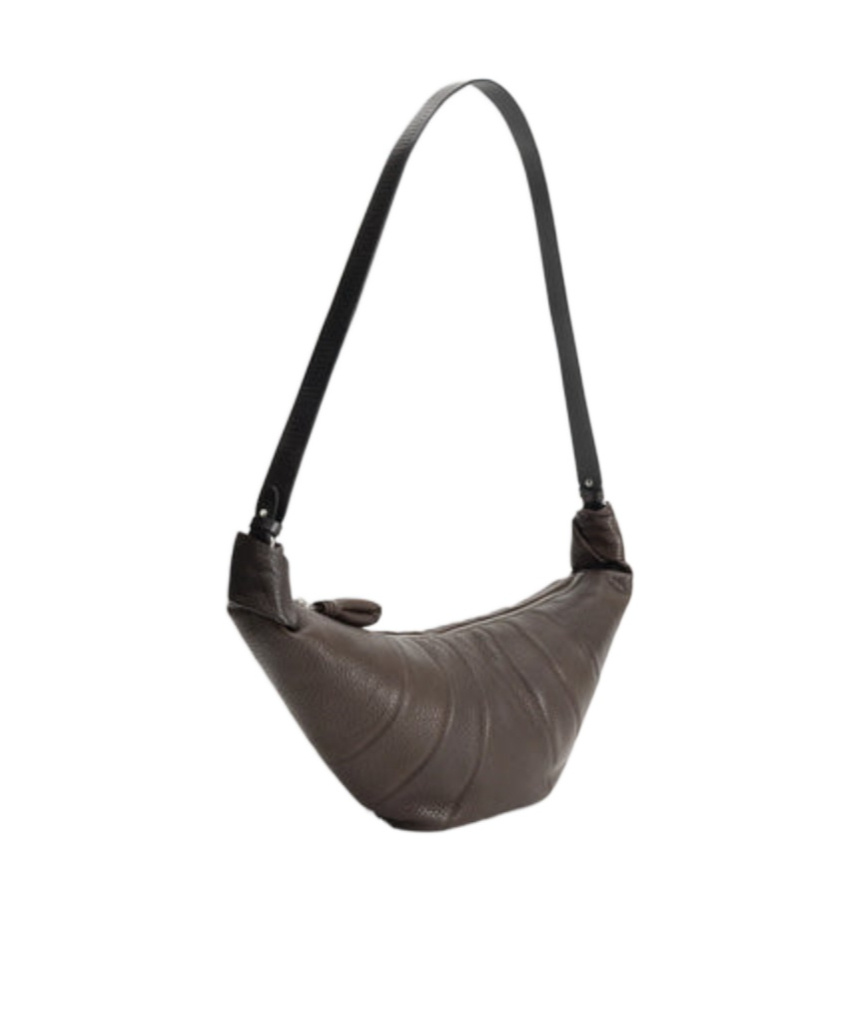Lemaire Medium Croissant Shoulder Bag In Brown
