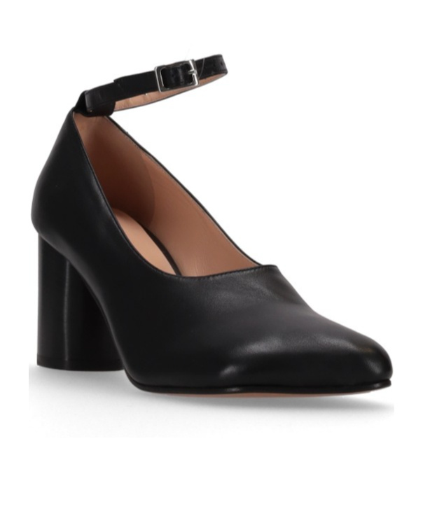 Niccolò Pasqualetti Obliqua Block Heel Pumps - Calfskin Leather