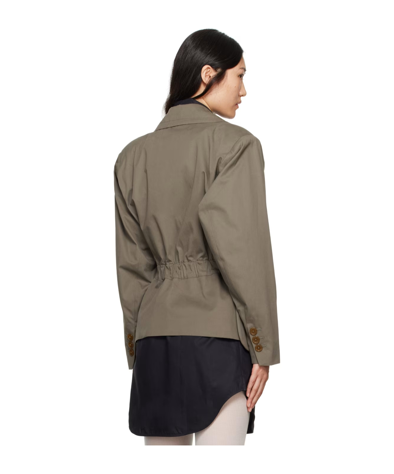 Vivienne Westwood Ella Suit Coat In Gray